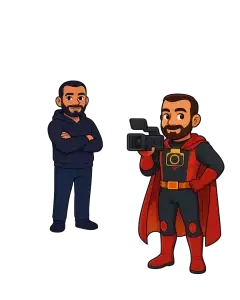 Ilustración que representa servicios de marketing digital para emprendedores, incluyendo gestión de redes sociales, publicidad online, asesorías empresariales y soluciones creativas para el crecimiento de negocios en el entorno digital.